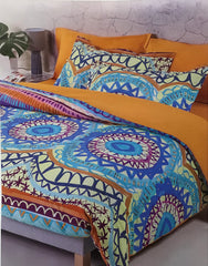 Parure copripiumino matrimoniale albicocca - Tequila | Mirabello