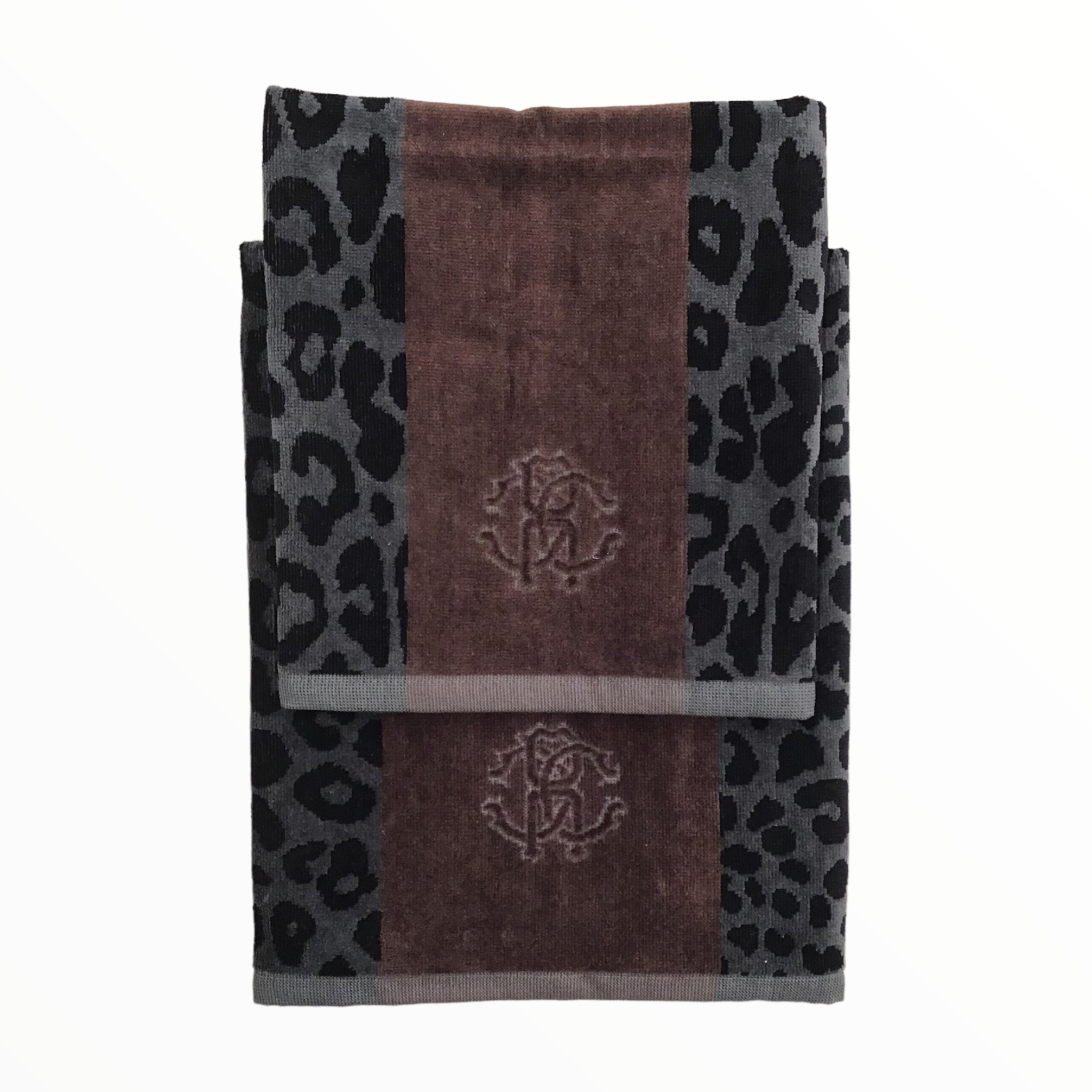 Coppia di asciugamani | LEO | Roberto Cavalli