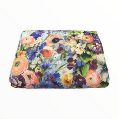 Trapuntino matrimoniale - Bouquet di campo | Mirabello