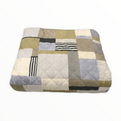 Trapuntino matrimoniale beige cumino - Dante | Riviera | Carillo Home