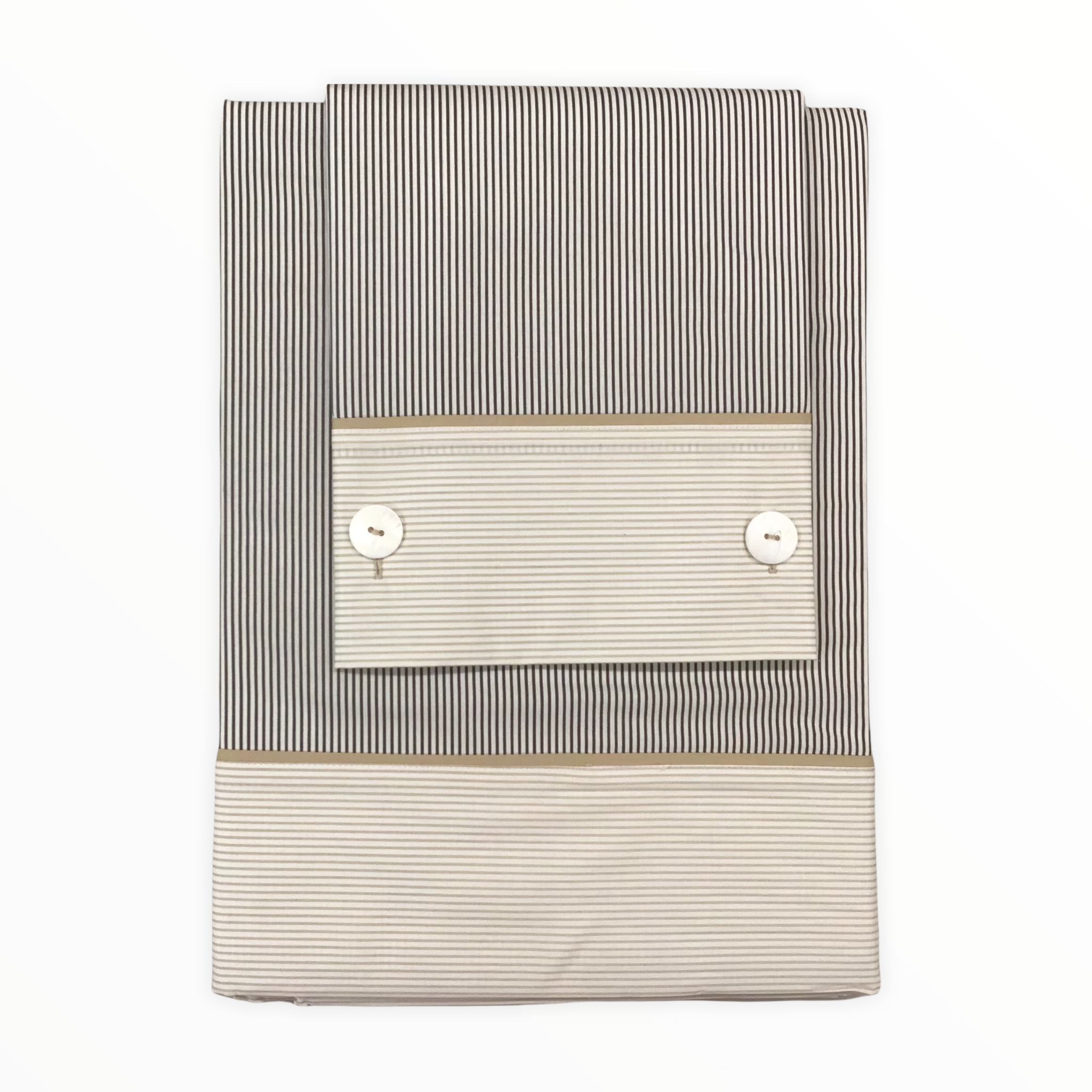 Completo lenzuola 1 piazza e mezzo var. 0 - Colletto | Fazzini