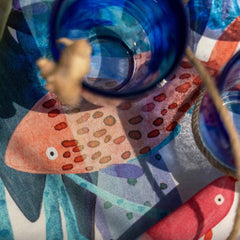 Tovaglia 6 posti | Poseidon | Tessitura Toscana Telerie