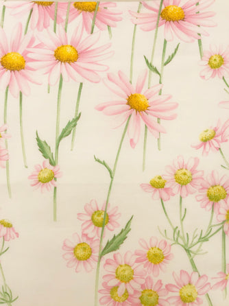 Completo lenzuola matrimoniale rosa - Daisy Meadow | Mirabello