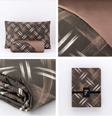 Copripiumino Tratto - Reevèr - Grigio fumo