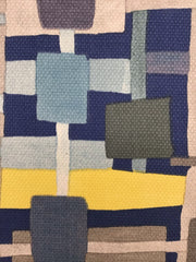 Copriletto blu - Piquet Domino | Riviera | Carillo Home