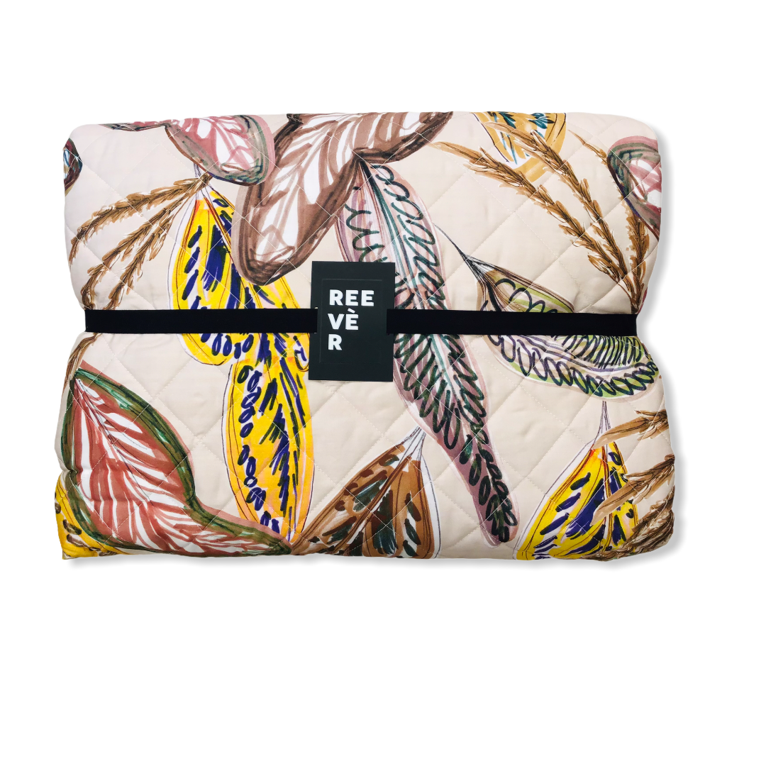 Trapuntino Quilt matrimoniale - Ginger - Reevèr - sabbia