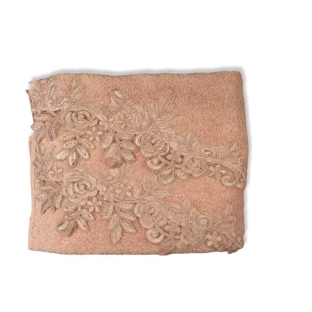 Coppia di asciugamani Battaglia - Giulia rosa