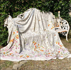 Copriletto Mezzero | Gravure |Tessitura Telerie Toscane
