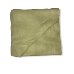 Copriletto matrimoniale verde - May | Fazzini