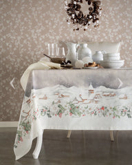 Tovaglia 18 posti beige - Neve | Blumarine | Svad Dondi