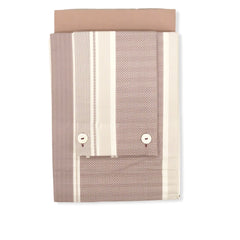 Completo lenzuola 1 piazza e mezzo rosa - Incisioni | Fazzini