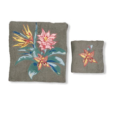 Coppia di asciugamani corda - Achmea Tropical | Dea Home