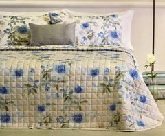 Trapuntino Quilt Wild Fiordaliso - Carillo Riviera