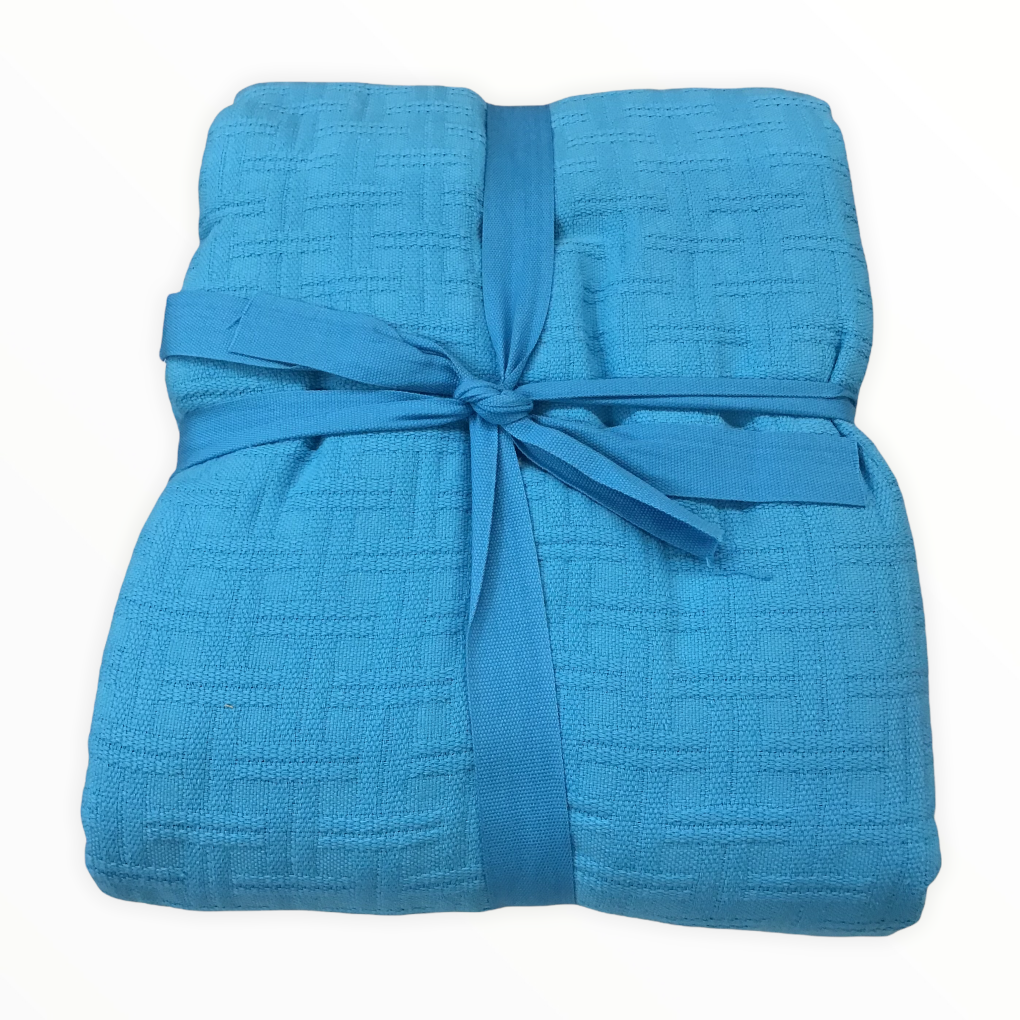 Copriletto 1 piazza  e mezzo turchese - Clara | Cavalieri