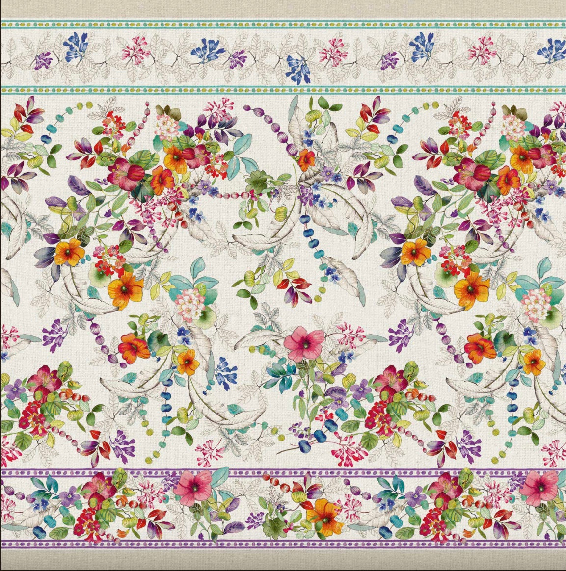 Copriletto Mezzero | Maui | Tessitura Telerie Toscane