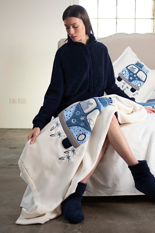 Plaid fantasia macchine | Maryhome