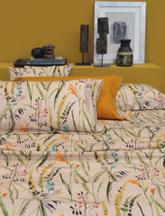 Completo letto matrimoniale color ecrù - Flora | Svad Dondi