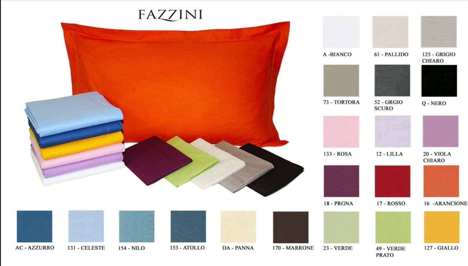 Coppia di federe rosa - Arianna | Fazzini