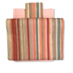 Completo lenzuola singolo color cipria - Aurora | Carillo Home