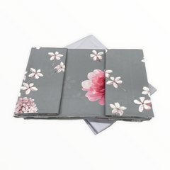 Lenzuolo copriletto matrimoniale argento |Alysee | Svad