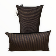 Coppia di cuscini neri - Fanny | Reevèr | Carillo Home