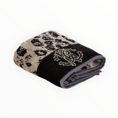 Coppia di asciugamani  - Giaguaro | Roberto Cavalli | beige