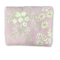 Trapuntino Quilt singolo -  Ethnos malva  - Carillo Riviera