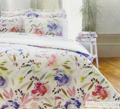 Completo lenzuola matrimoniale - Lasa Home - Watercolor