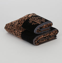 Coppia di asciugamani  - Pitone | Roberto Cavalli