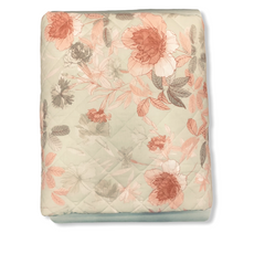 Trapuntino Quilt Wild Fiordaliso - Carillo Riviera- Cipria