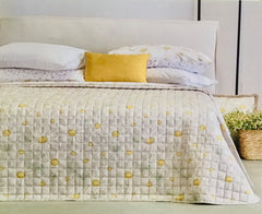 Trapuntino Quilt una piazza e mezza - Margherita écru- Carillo Riviera