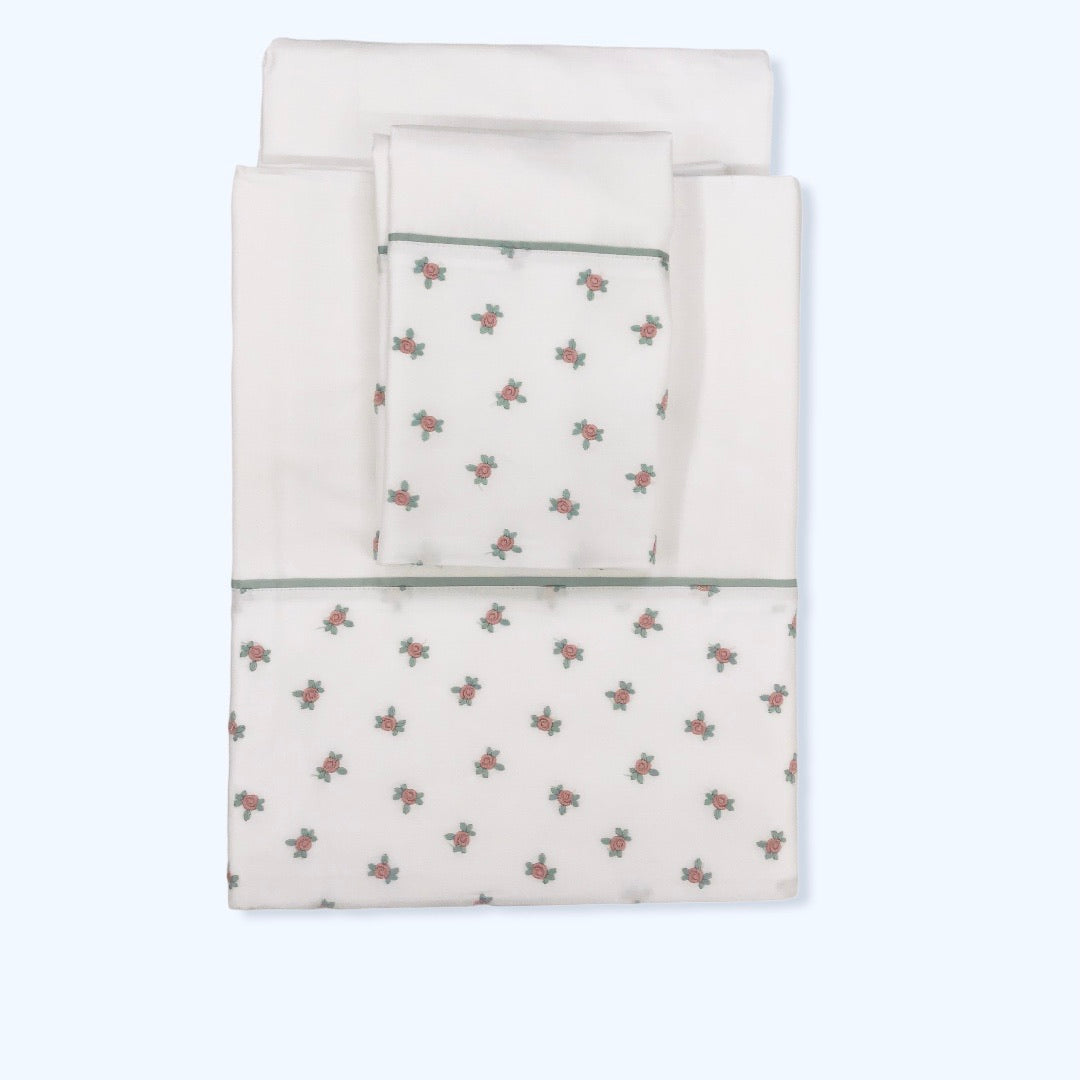 Completo lenzuola matrimoniale bianco - Spring | Fazzini