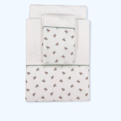 Completo lenzuola matrimoniale bianco - Spring | Fazzini