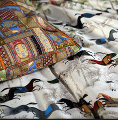 Parure copripiumino matrimoniale - Paseo | Tessitura Telerie Toscane