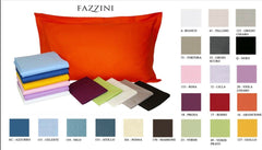 Coppia di federe celesti - Arianna | Fazzini