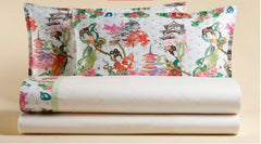 Completo lenzuola matrimoniale - Geisha | Biancoperla