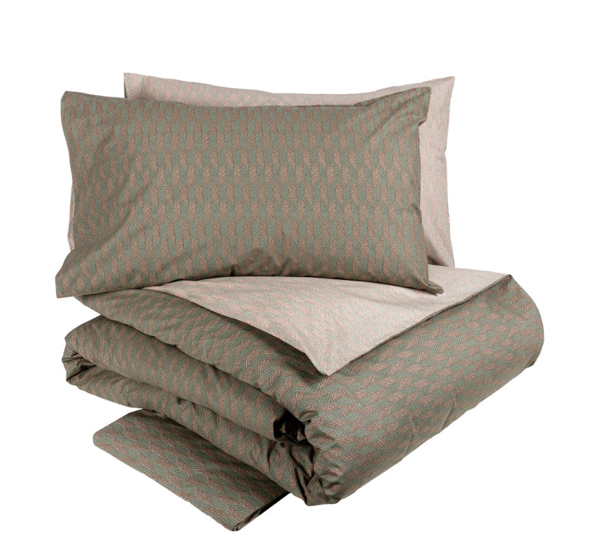 Completo copripiumino matrimoniale - Tweed | Fazzini