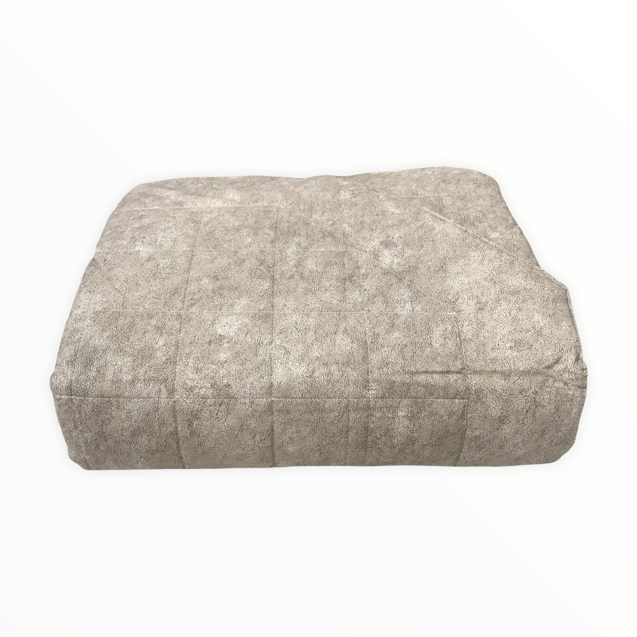 Trapuntino matrimoniale tortora - Galuchat | Fazzini