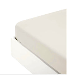 Lenzuolo con angoli singolo color panna - Arianna | Fazzini