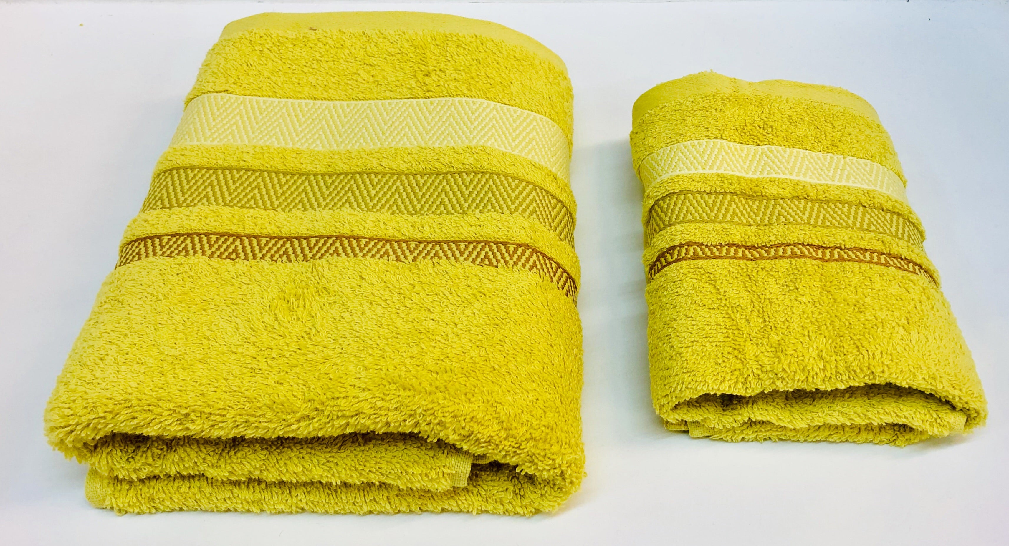 Coppia Asciugamani spugna jacquard Daltex