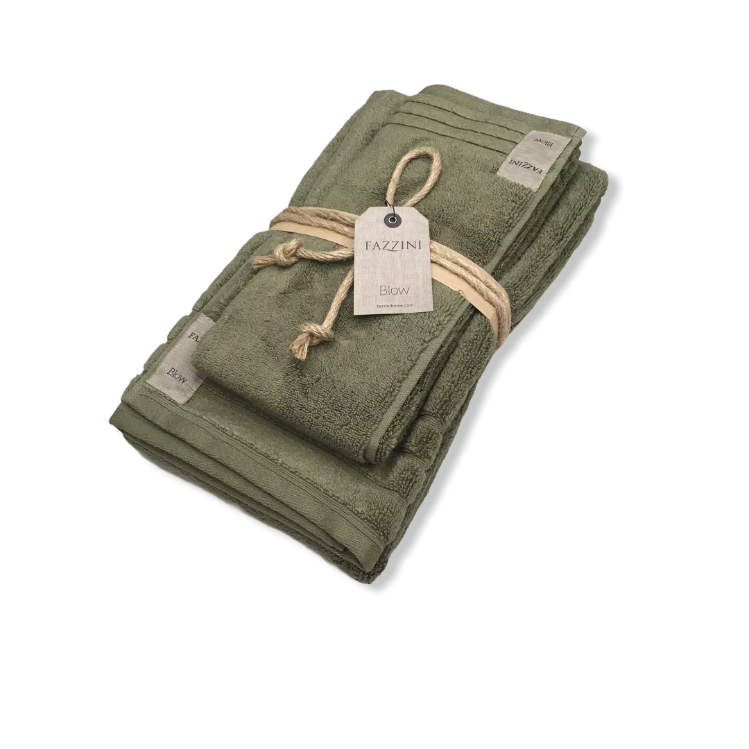 Coppia di Asciugamani cactus | Fazzini