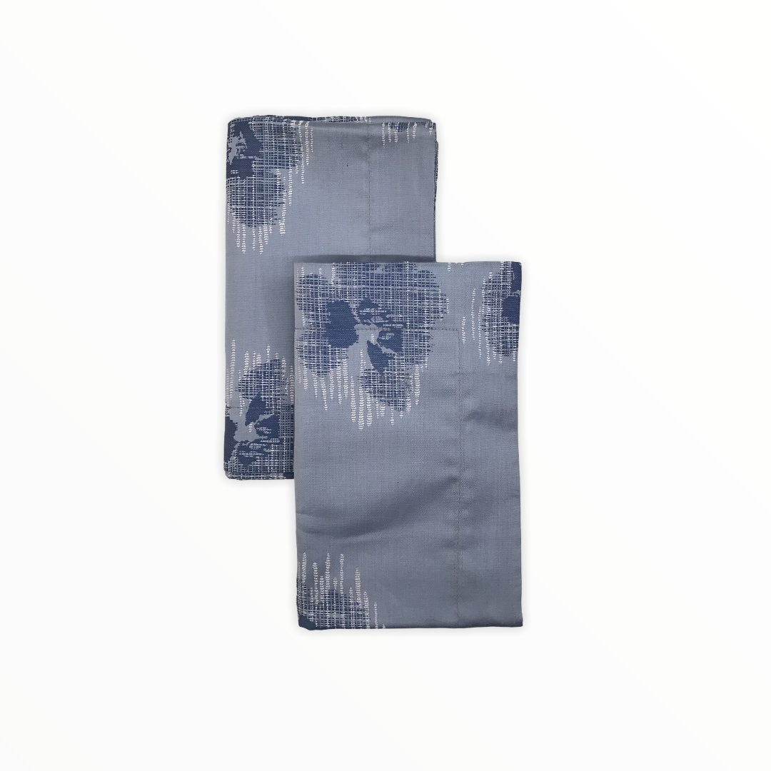 Coppia di federe in raso jaquard | Mirabello