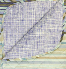 Trapuntino 1 piazza e mezzo blu - Aurora | Riviera | Carillo Home