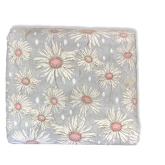 Trapuntino Quilt matrimoniale - Margherita grigio - Carillo Riviera
