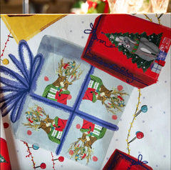 Tovaglia 12 posti - Sweet Fox | Tessitura Toscana Telerie