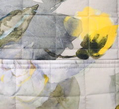 Copriletto trapuntato Blumarine - Cloe - Quilt Matrimoniale - Polline