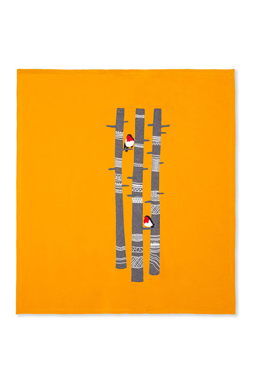 Plaid  Alberi e Uccellino | Maryhome