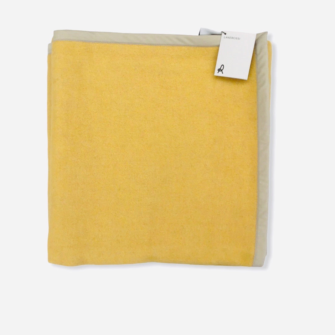 Coperta color senape - Blankets Thema | Lanerossi