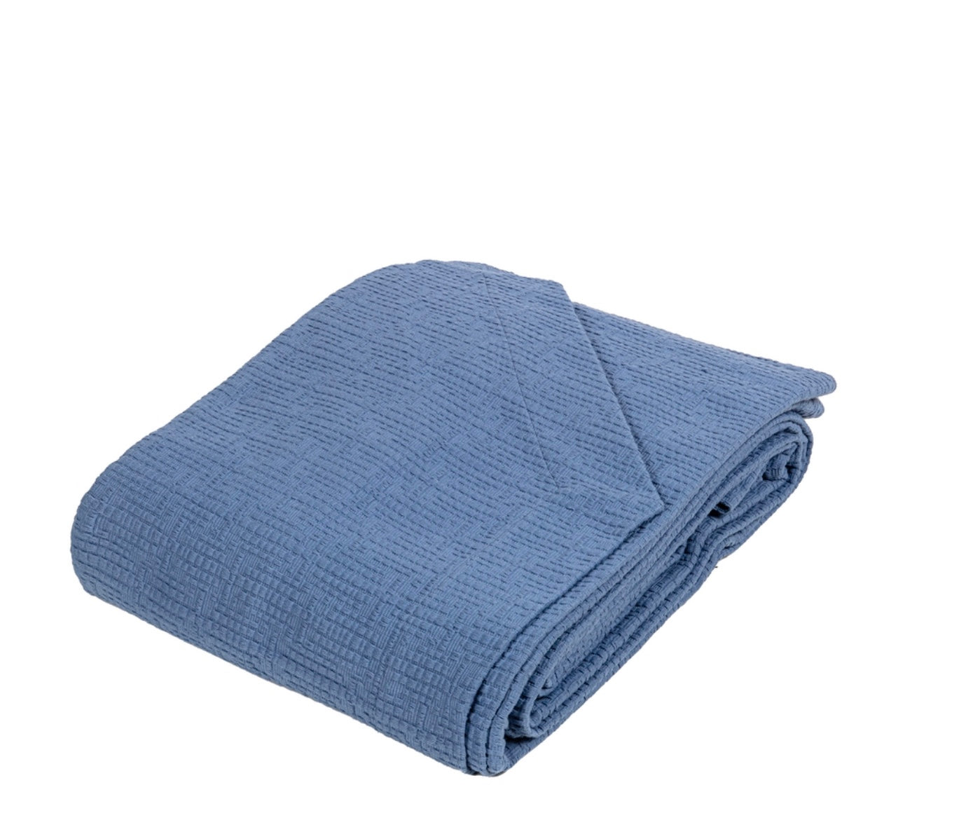 Copriletto singolo blu indaco - Dialogo | Fazzini