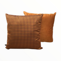 Coppia di cuscini color cognac - Piccadilly | Reevèr | Carillo Home